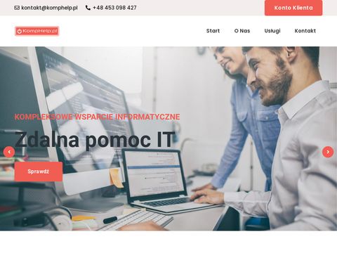 KompHelp.pl - wsparcie IT dla klientów