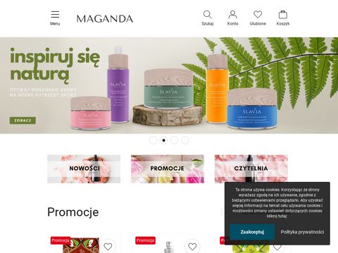 Maganda.pl - kosmetyki do masażu ciała
