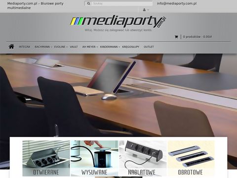 Mediaporty.com.pl gniazdko w blacie kuchennym