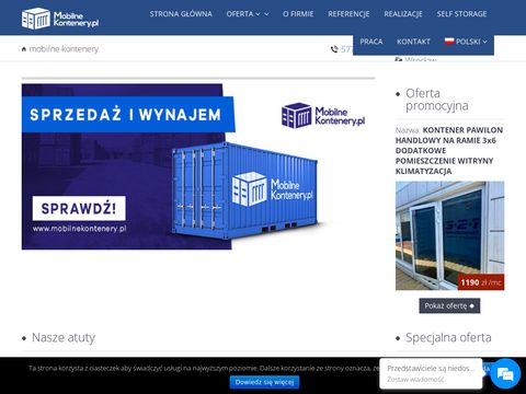 Mobilnekontenery.pl kontenery sprzedaż wynajem
