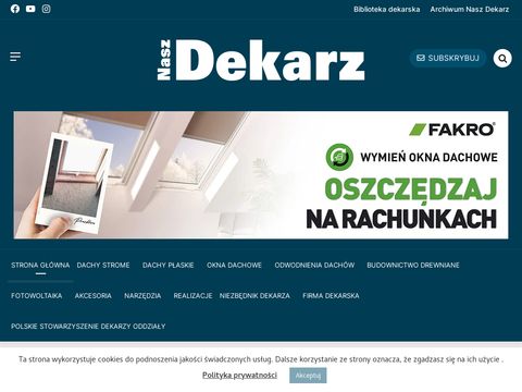Naszdekarz.com.pl - strona dla dekarzy