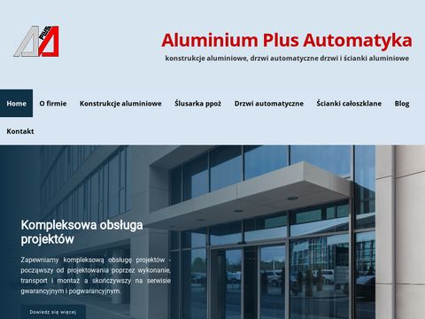 Aplusa.com.pl - okna aluminiowe producent