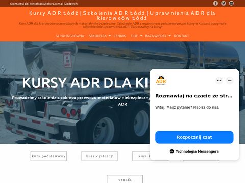 Autokurs.com.pl uprawnienia adr