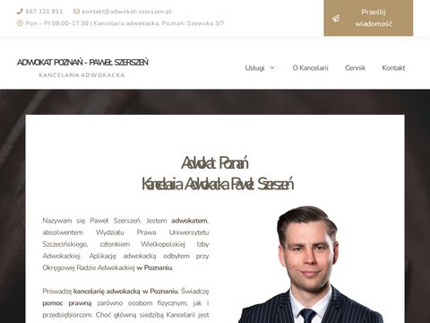 Adwokat-szerszen.pl - kancelaria adwokacka Poznań