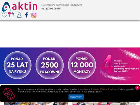 Aktin.pl - nowoczesne technologie edukacyjne