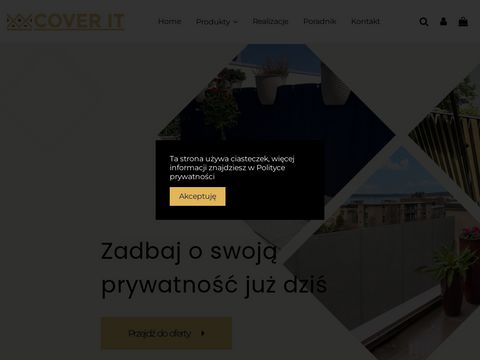 Cover-it.pl - osłony na barierki balkonowe