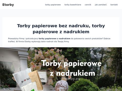 Etorby.eu papierowe z nadrukiem - Lublin