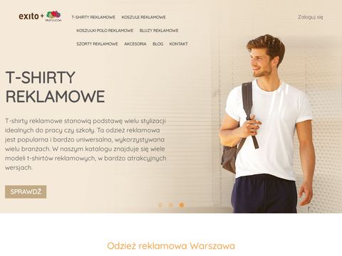 Exitogroup.fotl.pl odzież reklamowa w Warszawie