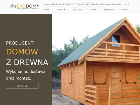 Domyzdrewna-ekodomy.pl - domki letniskowe
