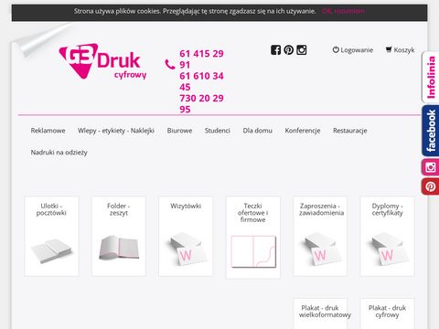 G3druk.pl drukarnia w Poznaniu - szeroka oferta