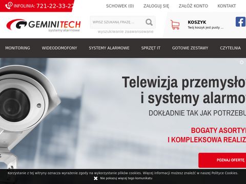 Geminitech.pl - montaż alarmu Międzyzdroje