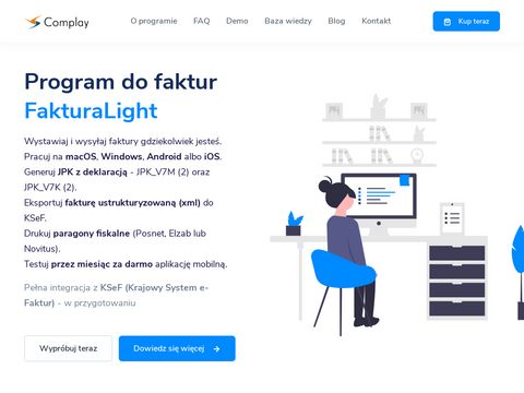 Fakturalight.pl program do faktur dla nievatowca
