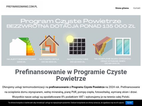 Prefinansowanie.com.pl - czyste powietrze 2024