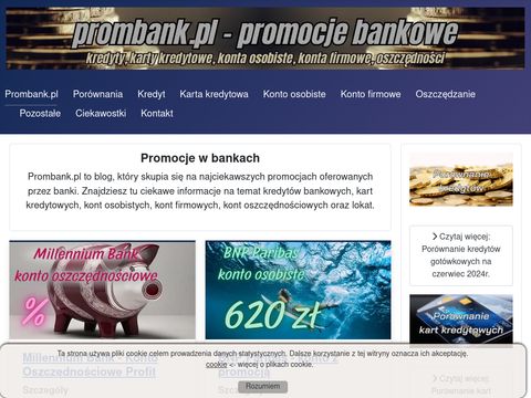 Prombank.pl - promocje w bankach