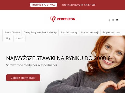 Perfekton.pl - opieka osób starszych Niemcy