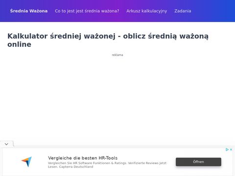 Sredniawazona.pl