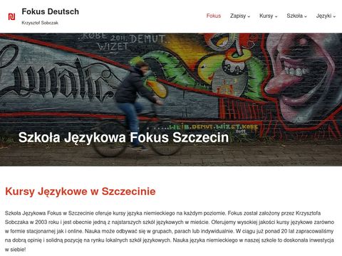 Fokus - Szczecin kursy języka niemieckiego