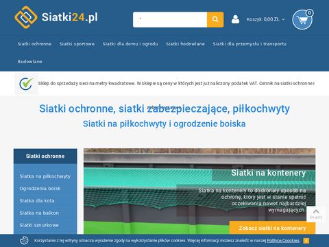 Siatki24.pl - siatka osłonowa