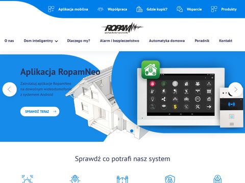Ropam.com.pl - system alarmowy w domu