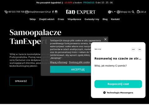 Tanexpert24.pl - balsam brązujący MineTan