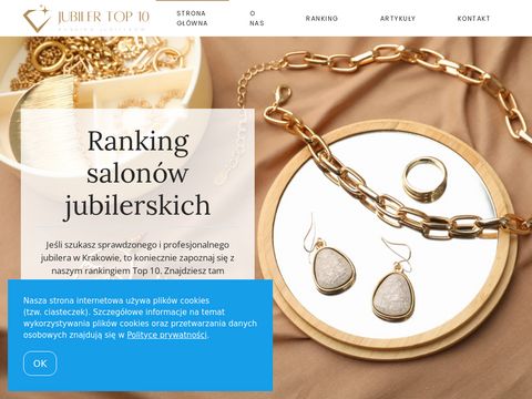 Jubilertop10.pl - ranking krakowskich salonów