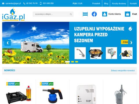 IGaz.pl - produkty gazowe dla ciebie