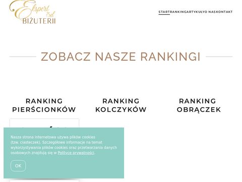 Ekspertodbizuterii.pl - ranking porady ekspertów