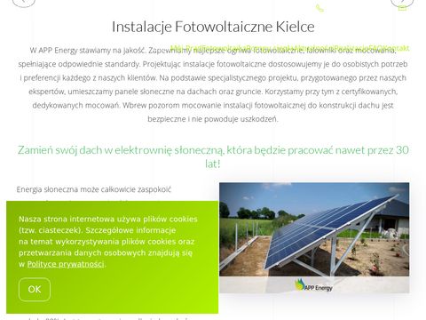 APP Energy panele słoneczne w Kielcach