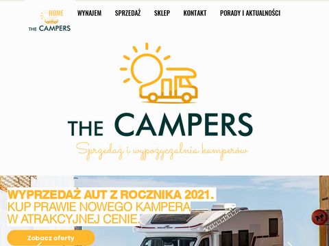 Thecampers.pl kampery na wynajem we Wrocławiu