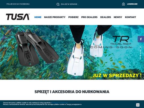 Tusa.com.pl - zestaw do nurkowania freediving