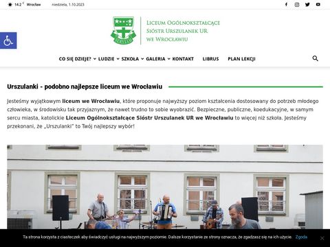 Urszulanki.edu.pl - liceum we Wrocławiu