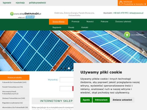SklepElektryka24.pl internetowy sklep elektryczny