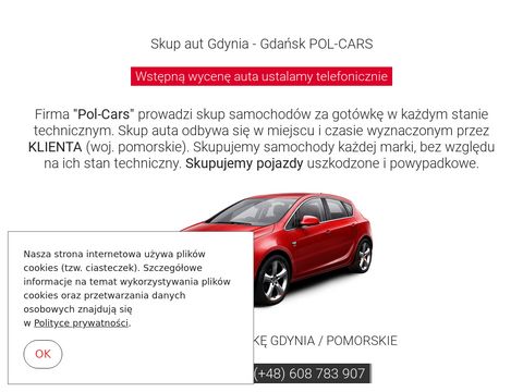 Pol-Cars skup aut za gotówkę