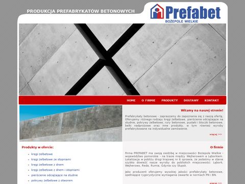 Prefabet.comweb.pl - pokrywy żelbetowe pełne