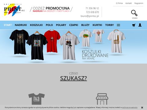 Printsc.pl - odzież reklamowa i promocyjna