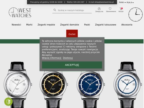 WestWatches - sklep internetowy z zegarkami