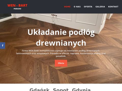 Wen-bart.pl - układanie podłóg Gdynia