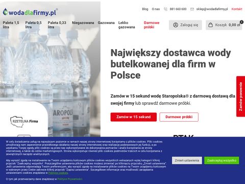 Wodadlafirmy.pl dostawa wody
